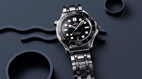 OMEGA Seamaster Diver 300m 42mm Black Dial Men's Bracelet Watch in 2020 | Omega seamaster diver ...