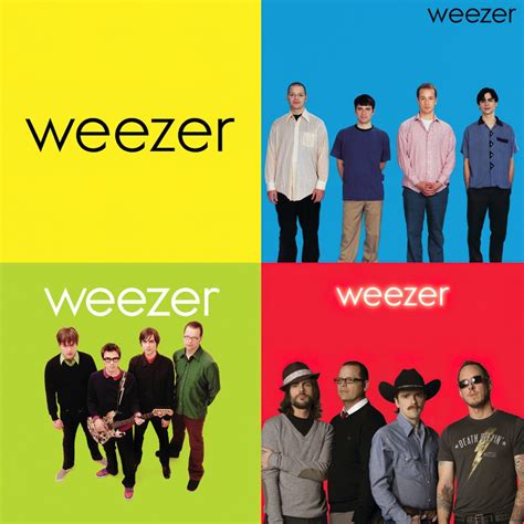 WEEZER Blue Green Red BANNER HUGE 4X4 Ft Fabric Poster Tapestry Flag album art | eBay