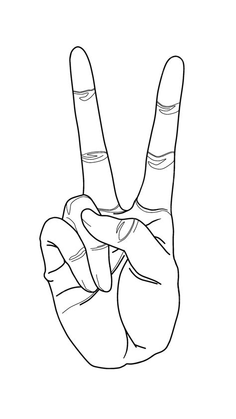 Hand Peace Sign, Sign, Peace, Hand PNG and Vector with Transparent Background for Free Download