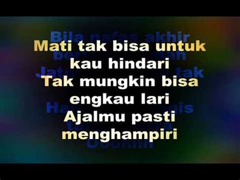 Lirik Lagu Ungu~Bila Tiba@RiaUtami - YouTube