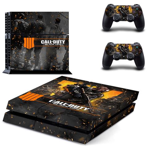 Call Of Duty Black Ops 4 Cover For PlayStation 4 - ConsoleSkins.co