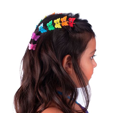 Rainbow Hair Clip Set | Little Lady B
