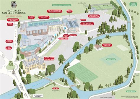 Map and grounds - Magdalen College School Oxford