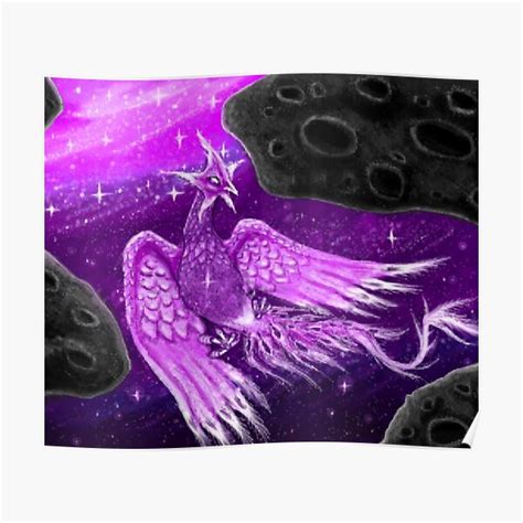 "Galaxy Phoenix" Poster by StarBeing | Redbubble