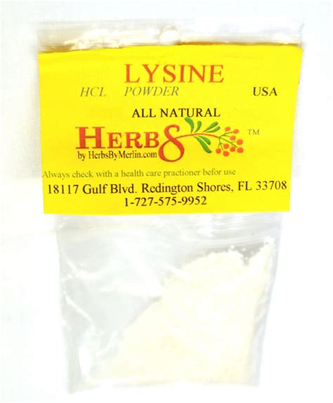 Lysine Powder 1.2 Ounces. HLC. Amino Acid. Building Block of - Etsy