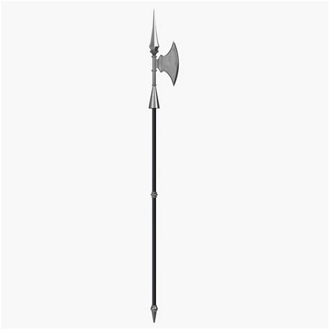 3D medieval halberd - TurboSquid 1425045