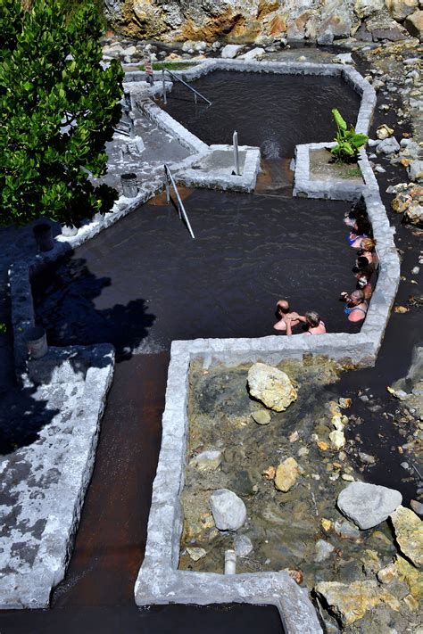 Mud Bath in Sulphur Springs near Soufrière, Saint Lucia - Encircle Photos