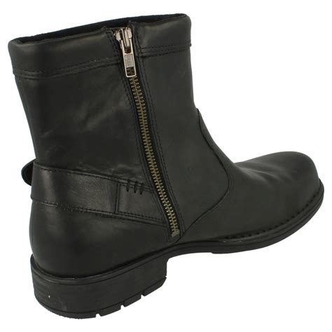 Mens Rockport Leather Zip Up Boots | eBay