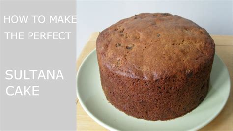 sultana cake recipe uk