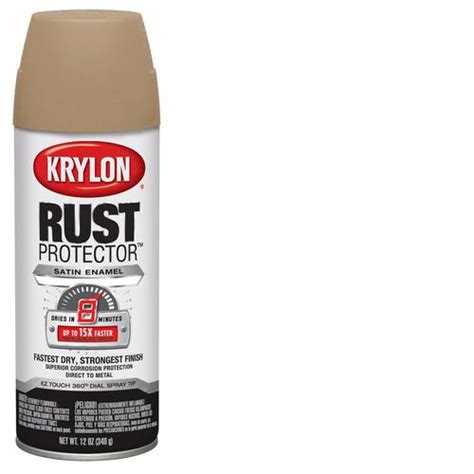 Krylon 12 oz Khaki Satin Spray Paint in the Spray Paint department at ...