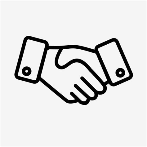 Handshaker Vector PNG Images, Vector Handshake Icon, Handshake Icons, Agreement, Hand Shake PNG ...