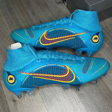 Nike Mercurial Superfly 8 Elite SG-Pro Blue Football Boots – RESTOCK3D