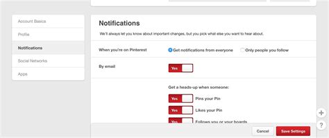 Settings design pattern