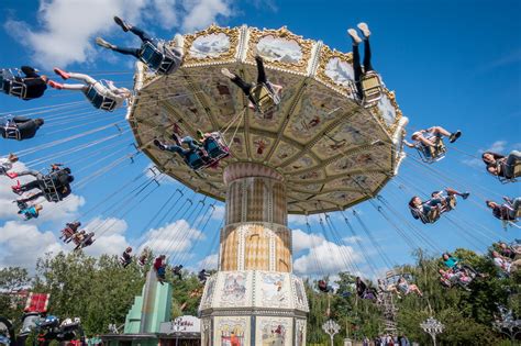 Swing ride at Liseberg Amusement Park - Ed O'Keeffe Photography