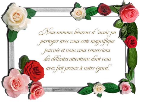 Mariage Carte de remerciement - Pour délicates attentions