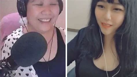 Chinese vlogger who used filter to look younger caught in live-stream glitch - BBC News