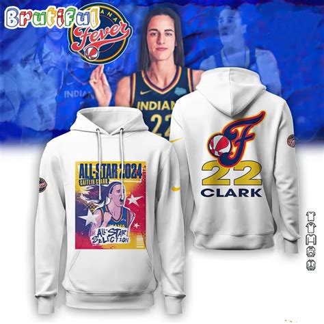 Caitlin Clark 22 All-Star 2024 Selection Hoodie