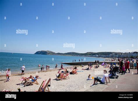 Llandudno Beach, North Wales Stock Photo - Alamy