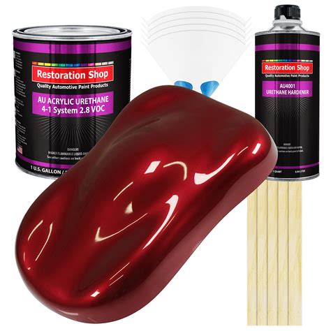 Buy Restoration Shop - Fire Red Pearl Acrylic Urethane Auto Paint ...