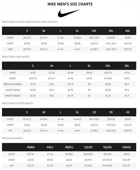 nike tech fleece size chart - monitoring.solarquest.in