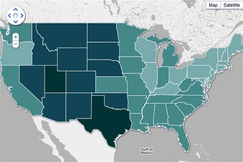 Map Visualizes Speed Limits by State | The Texas Tribune