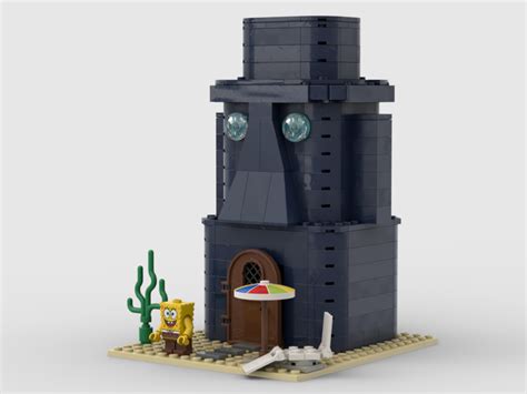 LEGO MOC Squidward's house by @dyw | Rebrickable - Build with LEGO