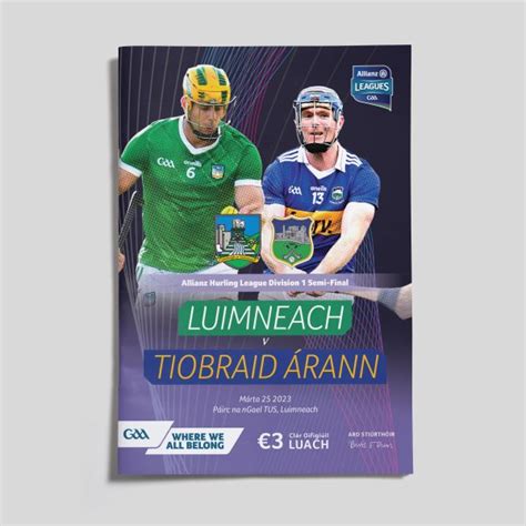 2023 Allianz Hurling League Division 1 Semi-Final – Limerick v ...