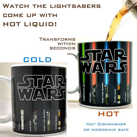 Star Wars Lightsaber Coffee Mug - CoolHousewarmingGifts