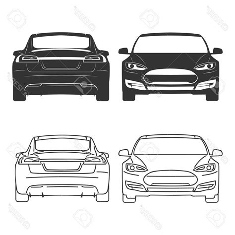 Car Back Vector at Vectorified.com | Collection of Car Back Vector free for personal use