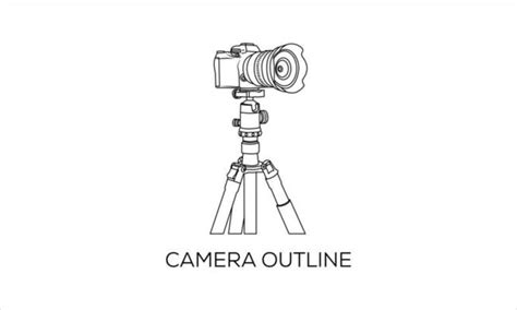 Camera Outline Vector Art, Icons, and Graphics for Free Download