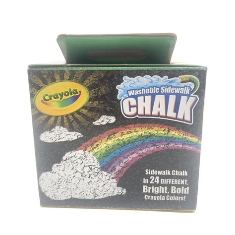 Crayola Washable Sidewalk Chalk (24 colors) - The Parenting Emporium