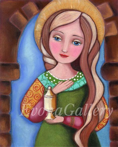 Saint Mary Magdalen Mary Magdalen Patron Print of Original - Etsy