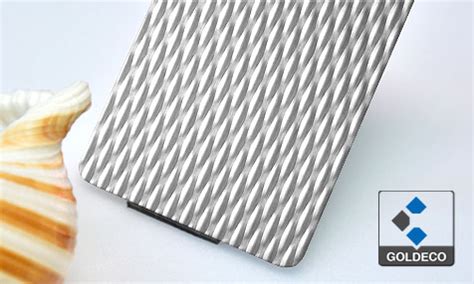 Textured Stainless Steel Sheet - Goldecosteel.com