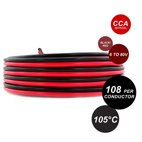 10Ga CCA Wire - 100ft - CABLE JOHN