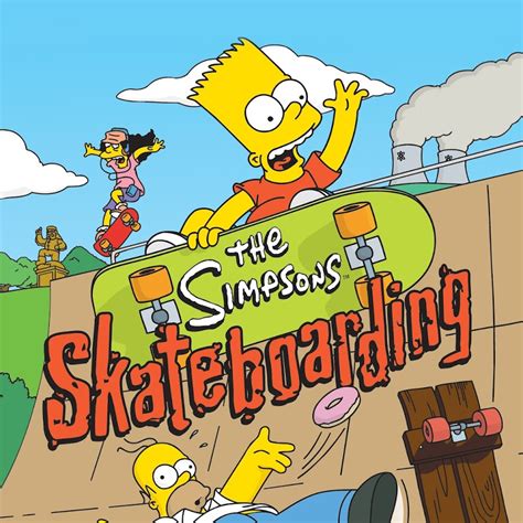 The Simpsons Skateboarding - cleverdas