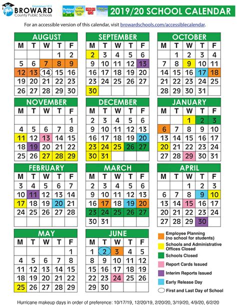 Broward County School Calendar 2021-22 | Important Update | County ...