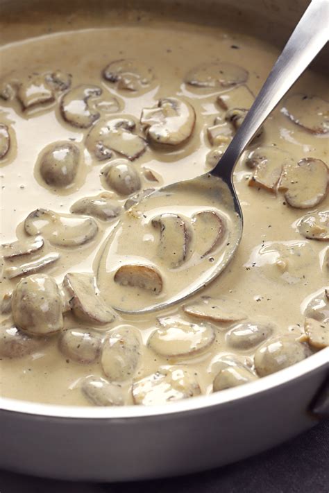 Creamy Mushroom Sauce - The Toasty Kitchen