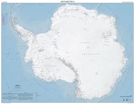 Antarctica Polar Geospatial Center Antarctica Map Old Map - Riset