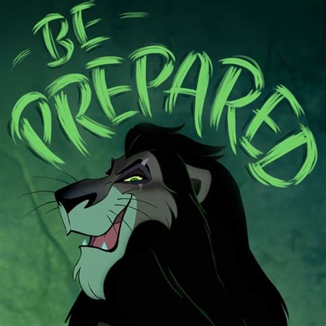 Lion King Scar Be Prepared Lyrics