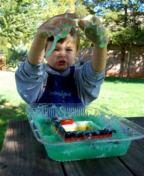 Bubbling Slime Recipe - Hugs, Kisses and Snot