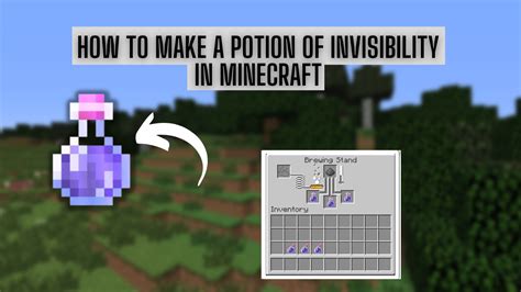 How to make a Potion of Invisibility in Minecraft - KiwiPoints