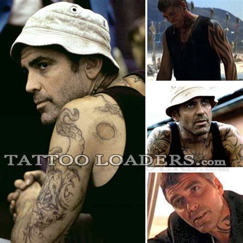 george clooney tattoo | Tattoo Loaders: Tattoo Designs, Tribal, Celtic, Gallery and Custom