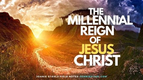 E225 THE MILLENNIAL REIGN OF JESUS CHRIST | Understanding the times, Bible prophecy, Jesus christ