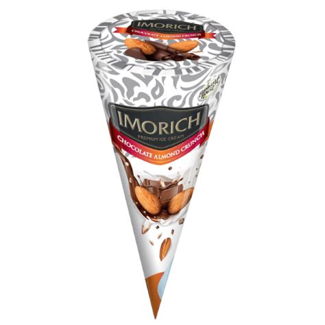 Imorich Almond Crunch Ice Cream Cone 120ml – Quickee