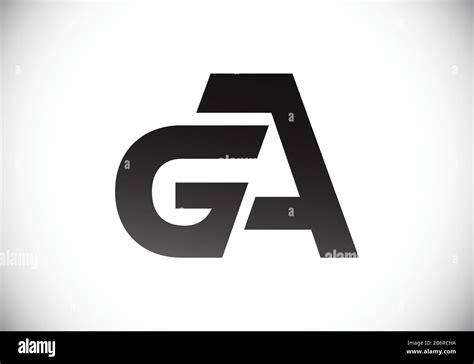 G A, GA Initial Letter Logo design vector template, Graphic Alphabet Symbol for Corporate ...