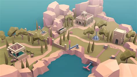 Pin de Yowan Langlais en 3D Low Poly | Diseño de juegos, Low poly ...