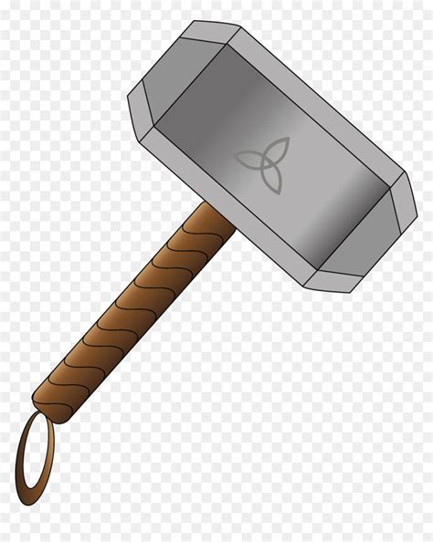 Thor Hammer Vector Png, Transparent Png - vhv