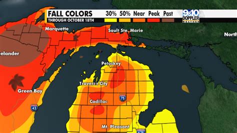 Fall Colors Start to Emerge Across Michigan, With The Best Views Up ...