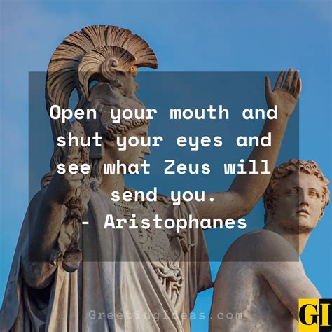 Famous Greek God Zeus Quotes and Sayings on Greek Mythology