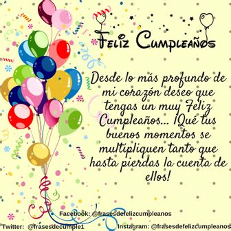 Happy Birthday Wishes Spanish, Happy Birthday Ecard, Happy Birthday Celebration, Happy Birthday ...